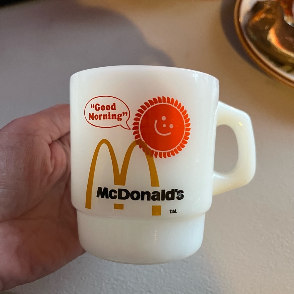 VINTAGE McDonald's Good Morning Mug
